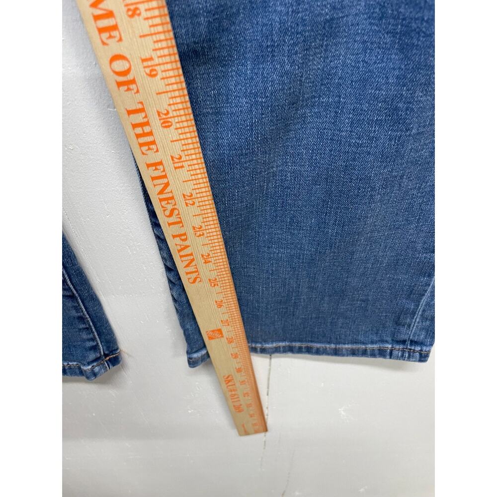 Tommy Hilfiger Women's Jeans - Tribeca Straight - Size 14 Medium Wash Hi-Rise - Picture 8 of 8
